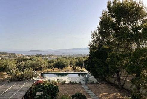 Villa avec piscine et vue mer - Coucher du soleil  
