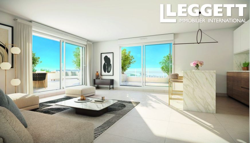 APPARTEMENT DE PRESTIGE NEUF T4 85 M2 BORD DE MER SAINT LAURENT DU VAR