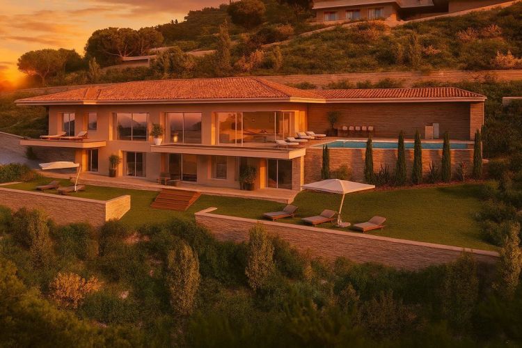 MAISON  DE MAîTRE BORD DE MER GRIMAUD