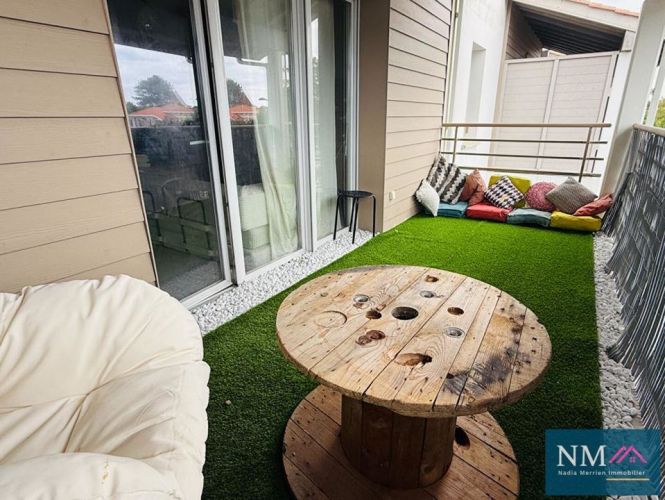 APPARTEMENT T2 40 M2 TERRASSE BORD DE MER LABENNE