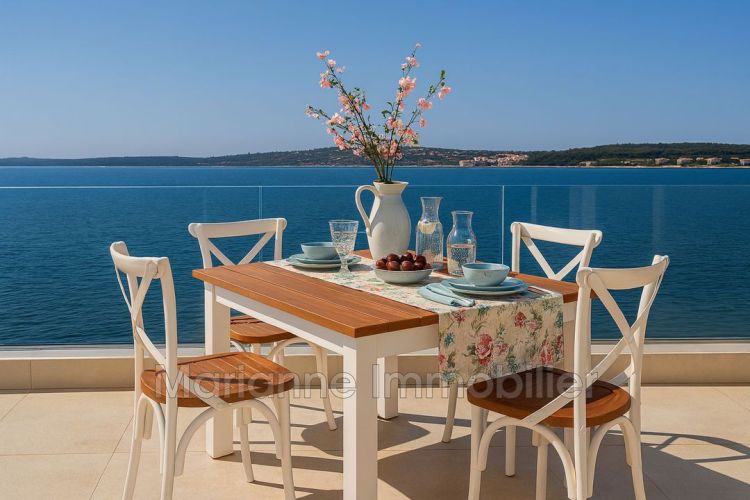 APPARTEMENT DE PRESTIGE NEUF T4 89 M2 TERRASSE BORD DE MER SETE