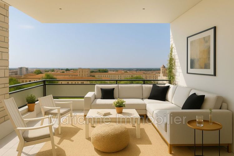 APPARTEMENT DE PRESTIGE NEUF T4 95 M2 TERRASSE  MONTPELLIER