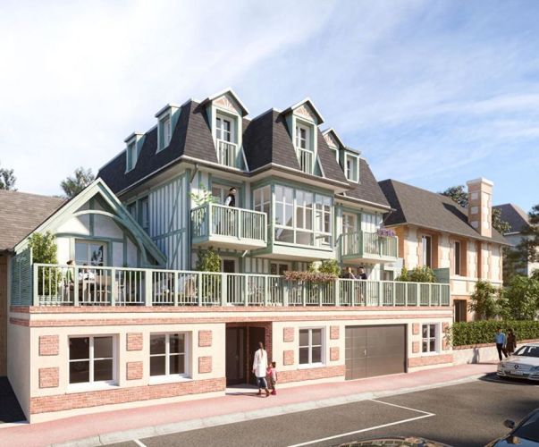 APPARTEMENT T3 61 M2 BORD DE MER DEAUVILLE