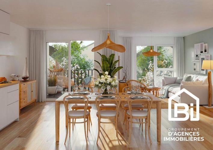 APPARTEMENT NEUF T2 45 M2 BORD DE MER LION SUR MER