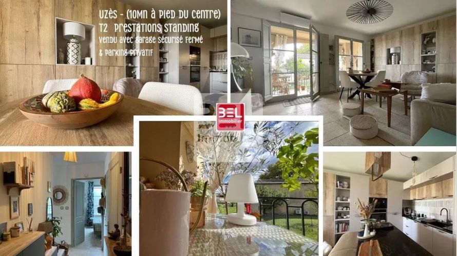 APPARTEMENT T2 55 M2 TERRASSE  UZES