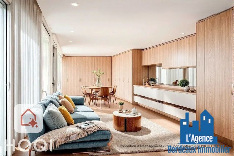 APPARTEMENT T3 66 M2 TERRASSE  CENON