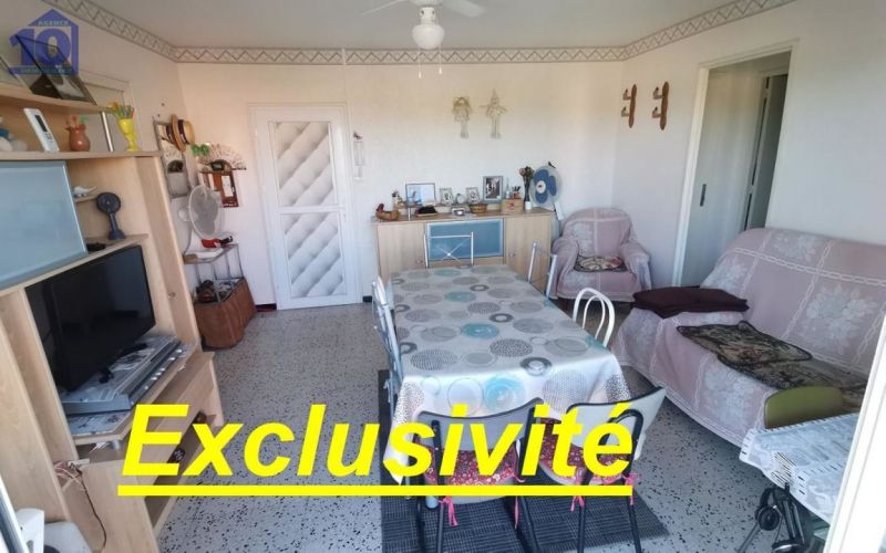 APPARTEMENT T3 41 M2 TERRASSE BORD DE MER VALRAS PLAGE