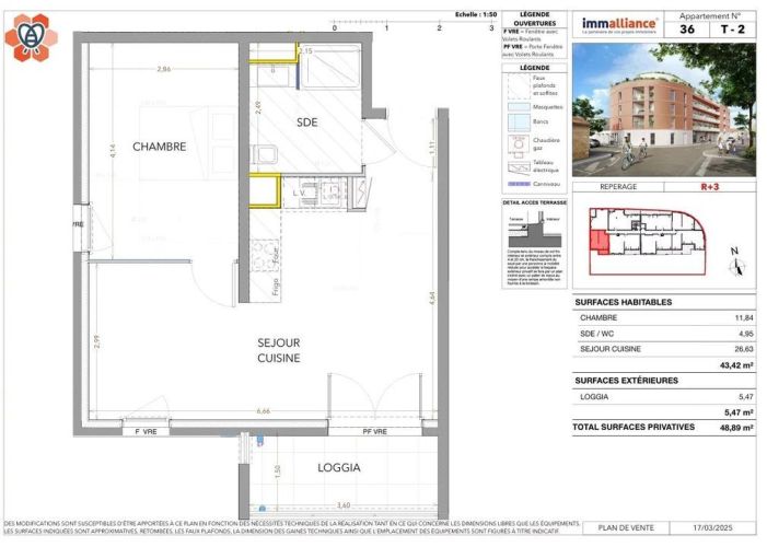 APPARTEMENT T2 43 M2 BORD DE MER MIRAMAS
