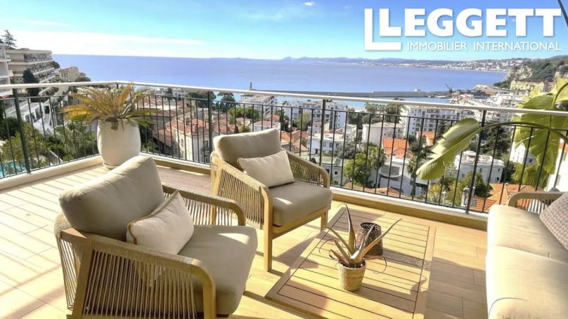 A louer APPARTEMENT DE PRESTIGE T3 85 M2 BORD DE MER NICE