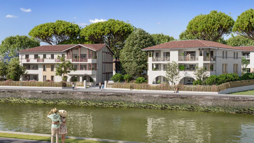 A louer APPARTEMENT DE PRESTIGE NEUF T4 97 M2 TERRASSE BORD DE MER CAPBRETON