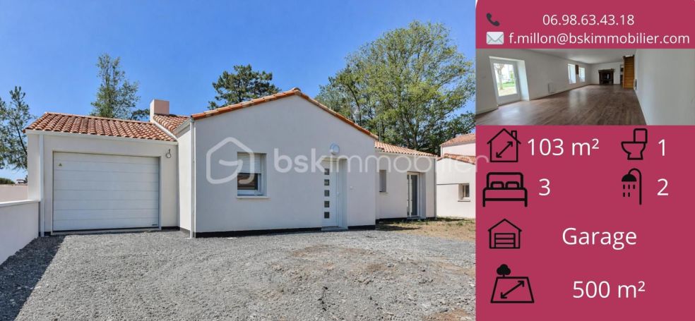 A louer MAISON  D'ARCHITECTE BORD DE MER SAINT JEAN DE MONTS