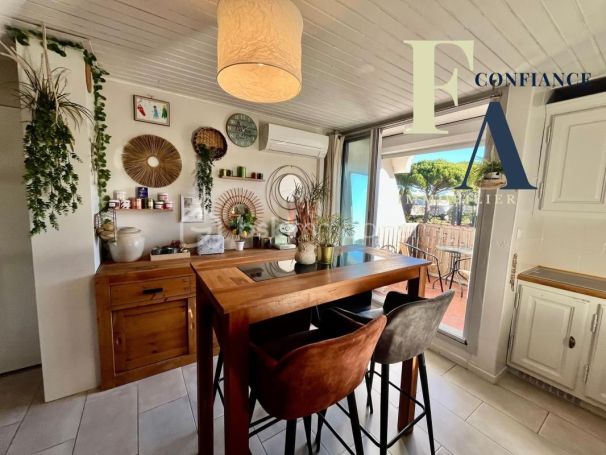 A louer APPARTEMENT T2 31 M2 TERRASSE BORD DE MER LA GRANDE MOTTE