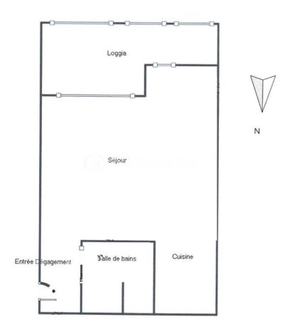 A louer STUDIO  30 M2 BORD DE MER SETE