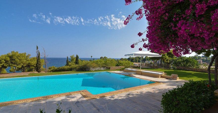 A vendre Villa de luxe 7 PIECES 200 M² VUE MER Saint Aimilianos  PORTOCHELI