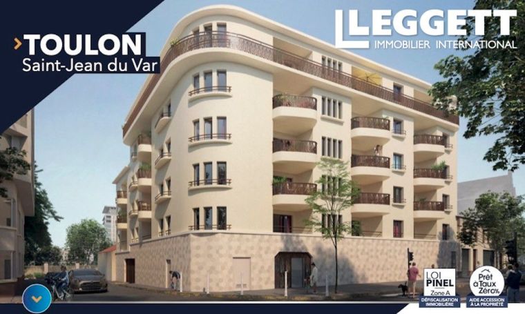 A louer APPARTEMENT NEUF T2 39 M2 BORD DE MER TOULON