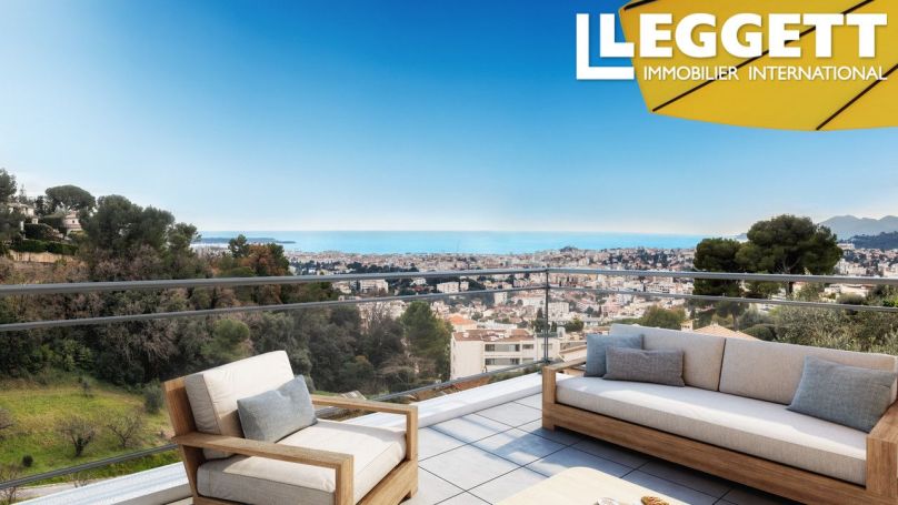 A louer APPARTEMENT DE PRESTIGE NEUF T4 116 M2 TERRASSE VUE MER LE CANNET
