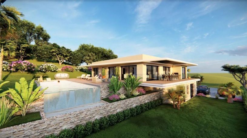 A vendre Villa CONTEMPORAINE 6 PIECES 180 M² VUE MER MANDELIEU LA NAPOULE