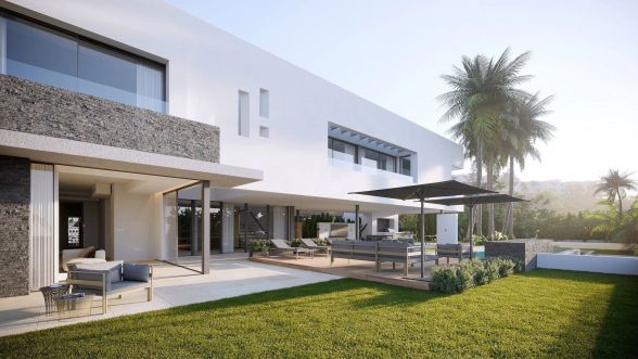 Nouvelle villa moderne et élégante à La Alqueria, Benahavis  