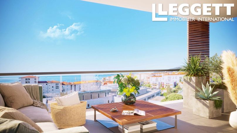 A louer APPARTEMENT NEUF T3 63 M2 BORD DE MER ANTIBES
