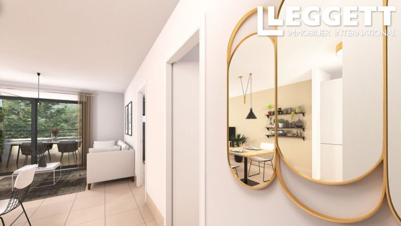A louer APPARTEMENT NEUF T2 42 M2 VUE MER AJACCIO