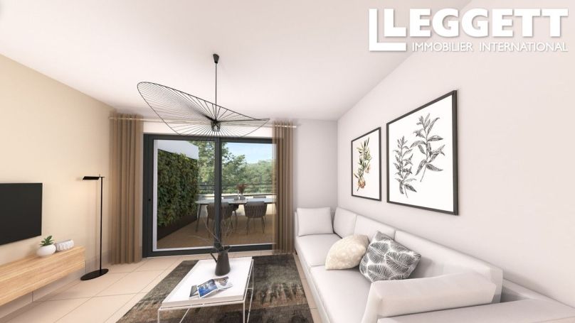A louer APPARTEMENT NEUF T2 42 M2 VUE MER AJACCIO
