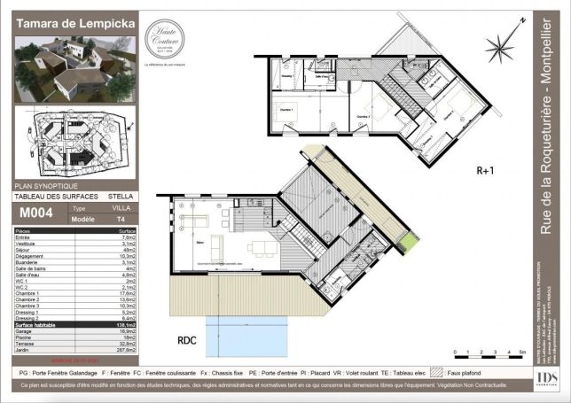 A louer MAISON  CONTEMPORAINE  MONTPELLIER
