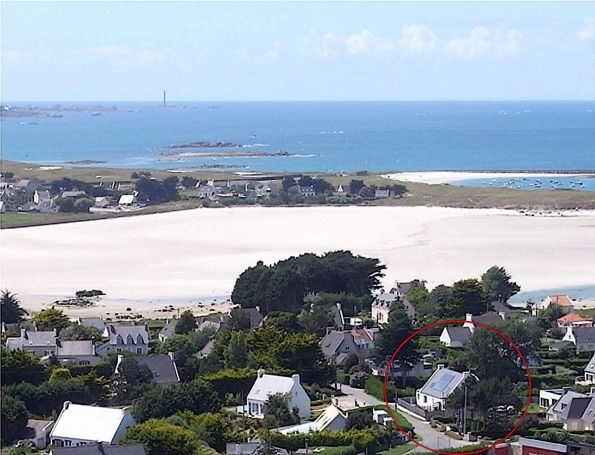 vente Maison bord de mer avec accès privé à la plage (Finistère Nord)
