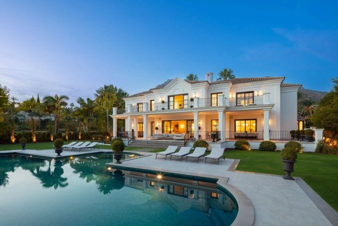 A vendre Splendide Villa de Luxe 9 PIECES VUE MER Marbella