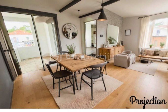 A louer APPARTEMENT T3 67 M2 TERRASSE BORD DE MER LABENNE