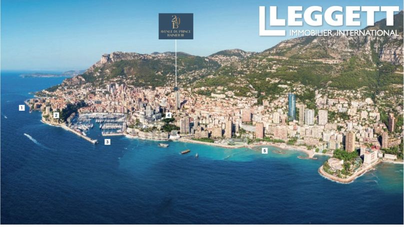 A louer APPARTEMENT NEUF T4 87 M2 BORD DE MER BEAUSOLEIL