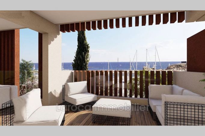 APPARTEMENT DE PRESTIGE NEUF T4 89 M2 TERRASSE PIEDS DANS L'EAU BANYULS SUR MER Front de mer