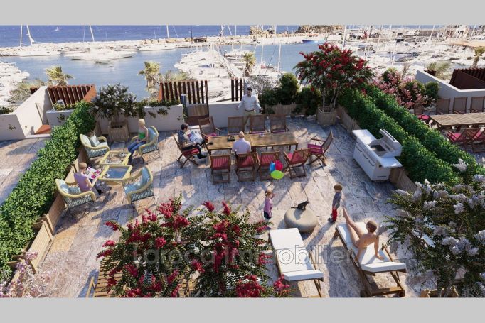 A vendre APPARTEMENT DE PRESTIGE NEUF T4 89 M2 TERRASSE PIEDS DANS L'EAU BANYULS SUR MER Front de mer