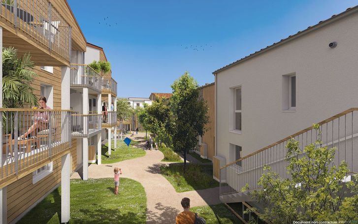 A vendre Appartement (T3) - 62.97 44400 Reze