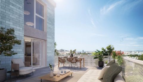 A vendre TOIT TERRASSE PARC DE LA MAISON BLANCHE - MARSEILLE 10EME 13010 Marseille 10Eme Arrondissement