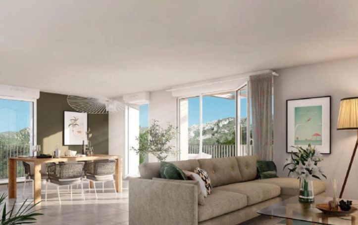 A vendre APPARTEMENT T2 38 M2 TERRASSE BORD DE MER MARSEILLE