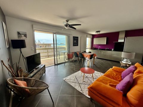 A vendre APPARTEMENT DE PRESTIGE T3 67 M2 TERRASSE BORD DE MER CAPBRETON