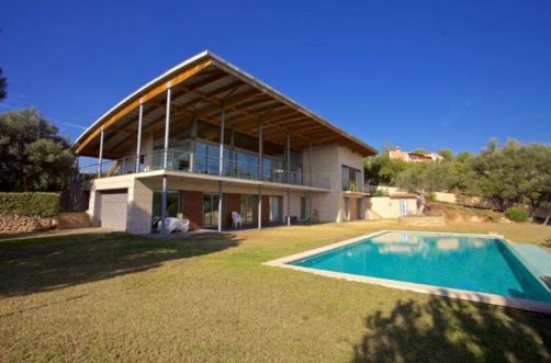 Villa d'architecte moderne avec vue panoramique proche de Palma  