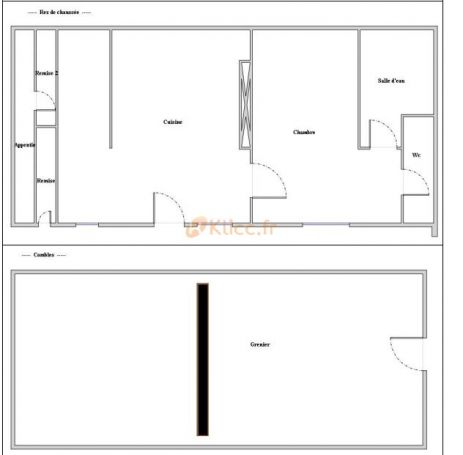 A vendre LONGèRE  3 PIECES 42 M2  ANNEVILLE SUR SCIE centre bourg tous commerces