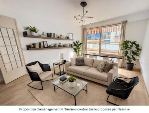 A louer APPARTEMENT T2 65 M2 TERRASSE BORD DE MER ANTIBES