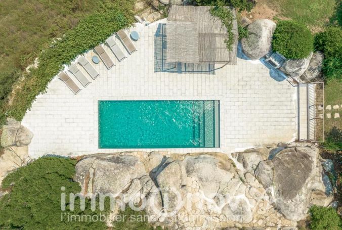 A louer MAISON  D'ARCHITECTE VUE MER SAINTE LUCIE DE PORTO VECCHIO