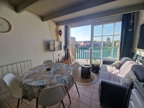 A vendre APPARTEMENT T2 21 M2 TERRASSE BORD DE MER TALMONT SAINT HILAIRE