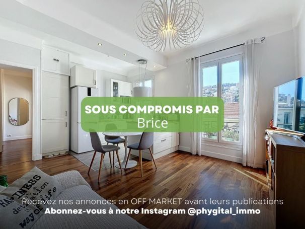 A louer APPARTEMENT T3 58 M2 BORD DE MER NICE