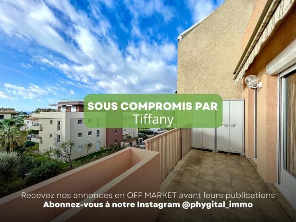 A louer APPARTEMENT T3 60 M2 TERRASSE BORD DE MER SAINT LAURENT DU VAR