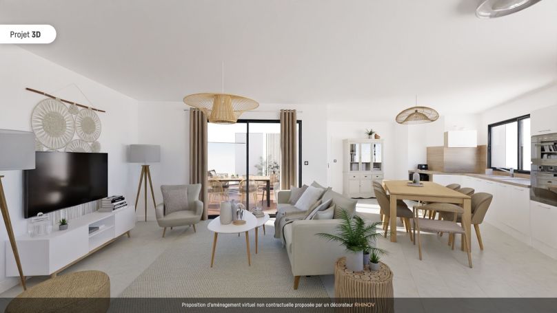 A vendre APPARTEMENT NEUF T4 97 M2 BORD DE MER LA PALMYRE