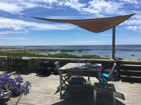 vente Maison de pêcheur les pieds dans l'eau Treffiagat