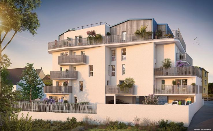 A louer APPARTEMENT T4 98 M2 BORD DE MER SAINT NAZAIRE