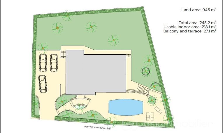 A louer MAISON  5 PIECES 239 M2 BORD DE MER ROQUEBRUNE CAP MARTIN