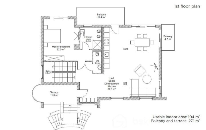 A louer MAISON  5 PIECES 239 M2 BORD DE MER ROQUEBRUNE CAP MARTIN