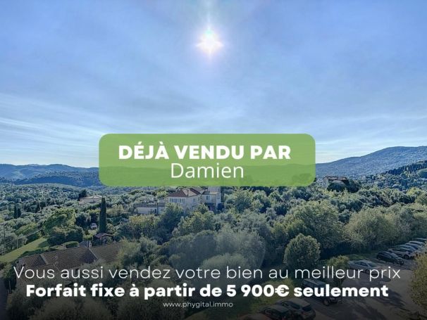A louer APPARTEMENT T4 65 M2 BORD DE MER GRASSE