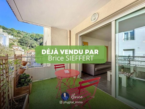 A louer APPARTEMENT T2 45 M2 TERRASSE BORD DE MER NICE